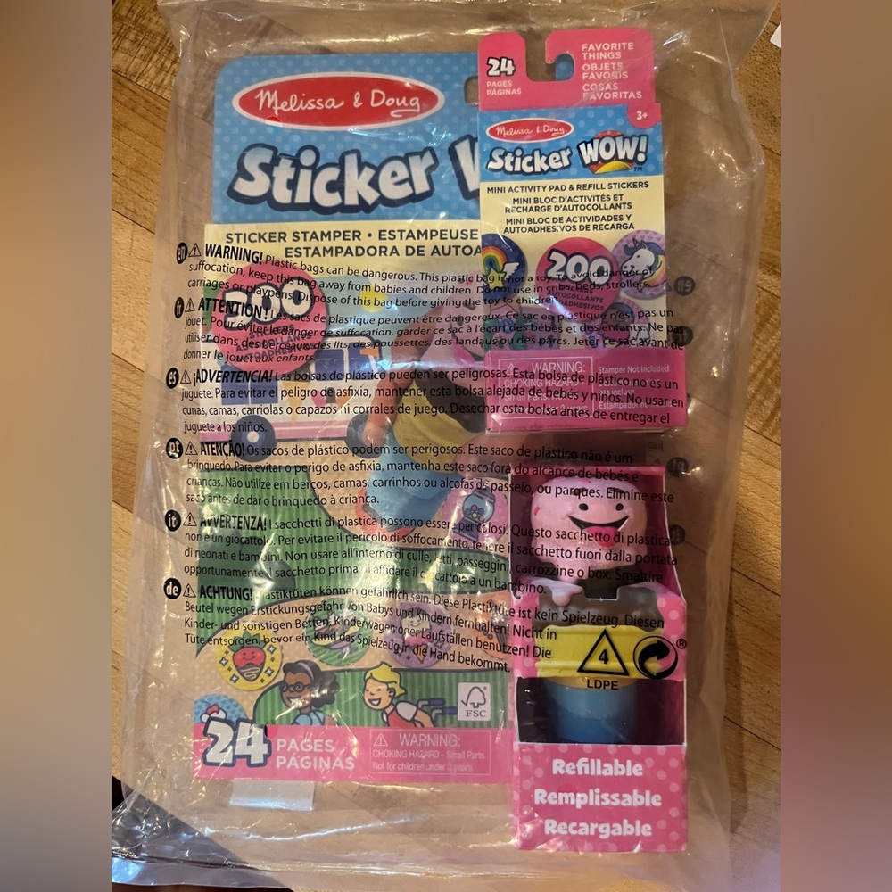 Melissa & Doug Sticker WOW! Set - Ice Cream